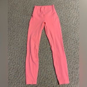 Lululemon bright pink leggings
